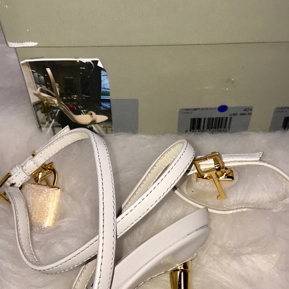 Tom Ford White Strappy PadLock Sandal - Picture 7 of 7